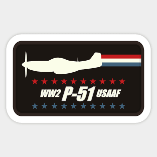 P-51 Mustang Sticker